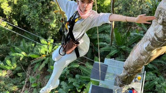 Phuket Skyline Ziplining im Dschungel ATV Hoteltransfer