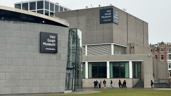 Van Gogh Museum in Amsterdam, Netherlands