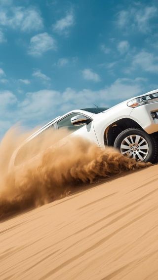 ドーハのデザートサファリ：ラクダ乗り、ATV、サンドボーディング