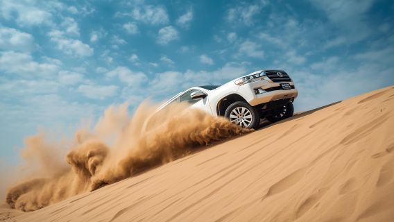 Doha Desert Safari with Camel Ride, ATV, and Sand boarding