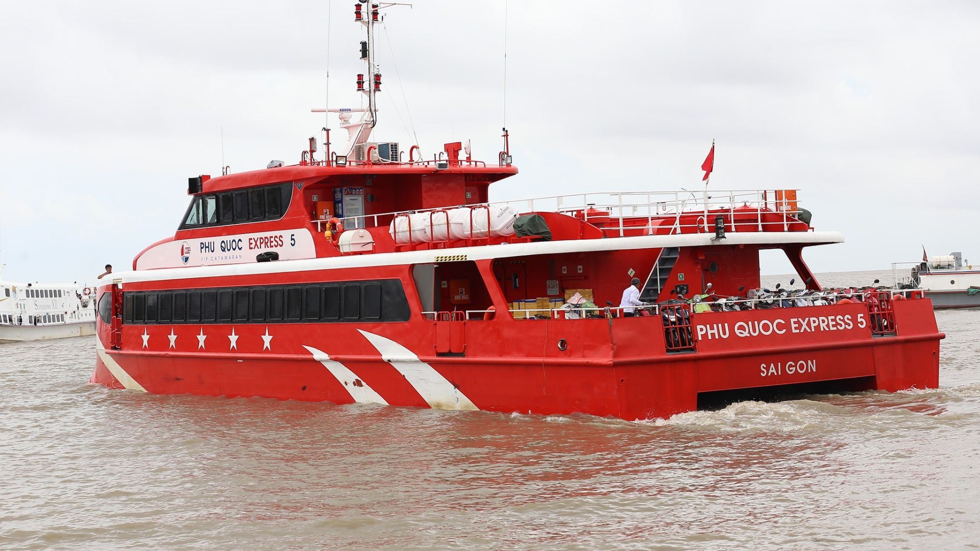 Phu Quoc to Rach Gia Ferry | Fast 2.5h E-Ticket