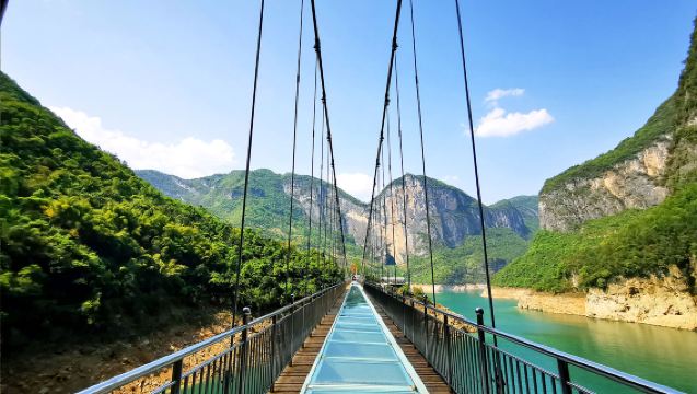 恩施清江大峽谷·蝴蝶崖一日遊|高空玻璃橋+清江遊船