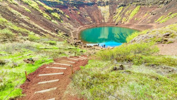 Islândia - Passeio de Um Dia pelo Círculo Dourado e Cratera de Kerið com Partida de Reykjavik | Grupo em Inglês