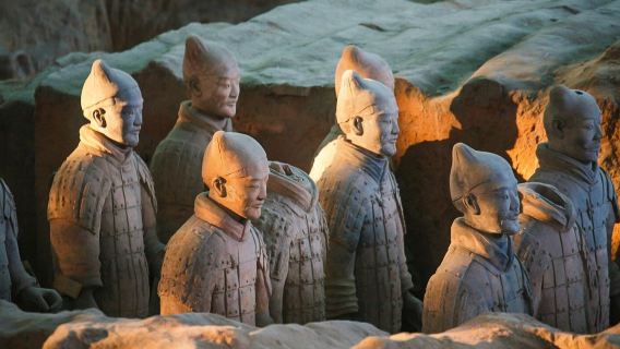 Mini Group Xian Day Tour to Terracotta Army, City Wall, Pagoda and Muslim Bazaar