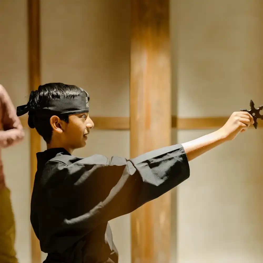 Ninja sanctuary] Traditional crafts and ninja experience in Kyoto
