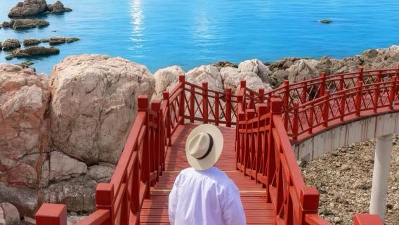 Lawatan sewa peribadi (termasuk keliling pulau) Yantai Pulau Yangma + pantai viral + lawatan sehari ke tempat tarikan di bandar
