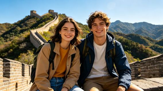Jinshanling Great Wall + Cable Car Day Trip & Includes Ferry and Entrance Fee, Bilingual (Chinese and English), Private Tour Available