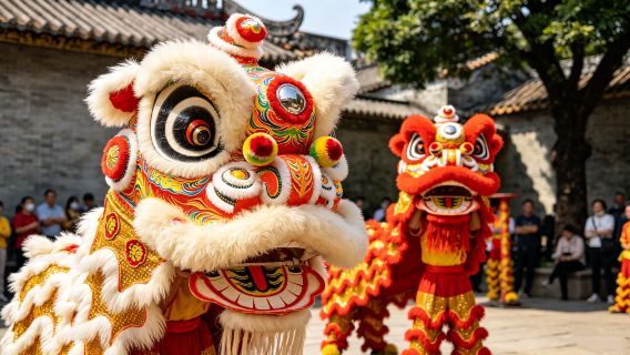 Excursión de un día en Foshan con servicio de coche privado con conductor | Templo Ancestral, Lingnan Tiandi y Hornos Antiguos Nanfeng / Opción de aprender Wing Chun / souvenirs incluidos