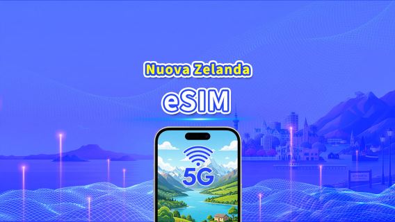 Nuova Zelanda 5G eSIM  | Doppia Rete | Pacchetto dati giornaliero/totale | 1–30 giorni | Fatturazione 24 ore | Codice QR
