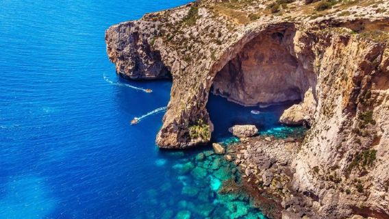 Malta Private tour: 5hr Mosta Dome, Mdina, Dingli Cliff's & Blue Grotto