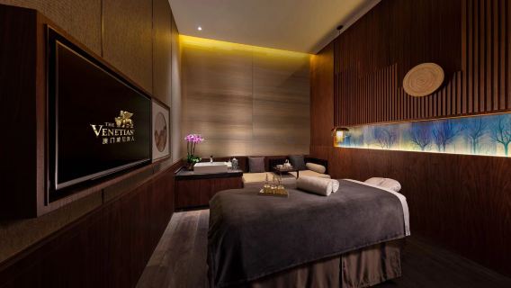 【公式チケット】マカオベネチアン【Vスパ】60分マッサージ4選1(ディープティッシュマッサージ/中国式マッサージ/ディープスリープアロママッサージ/タイ式マッサージ)