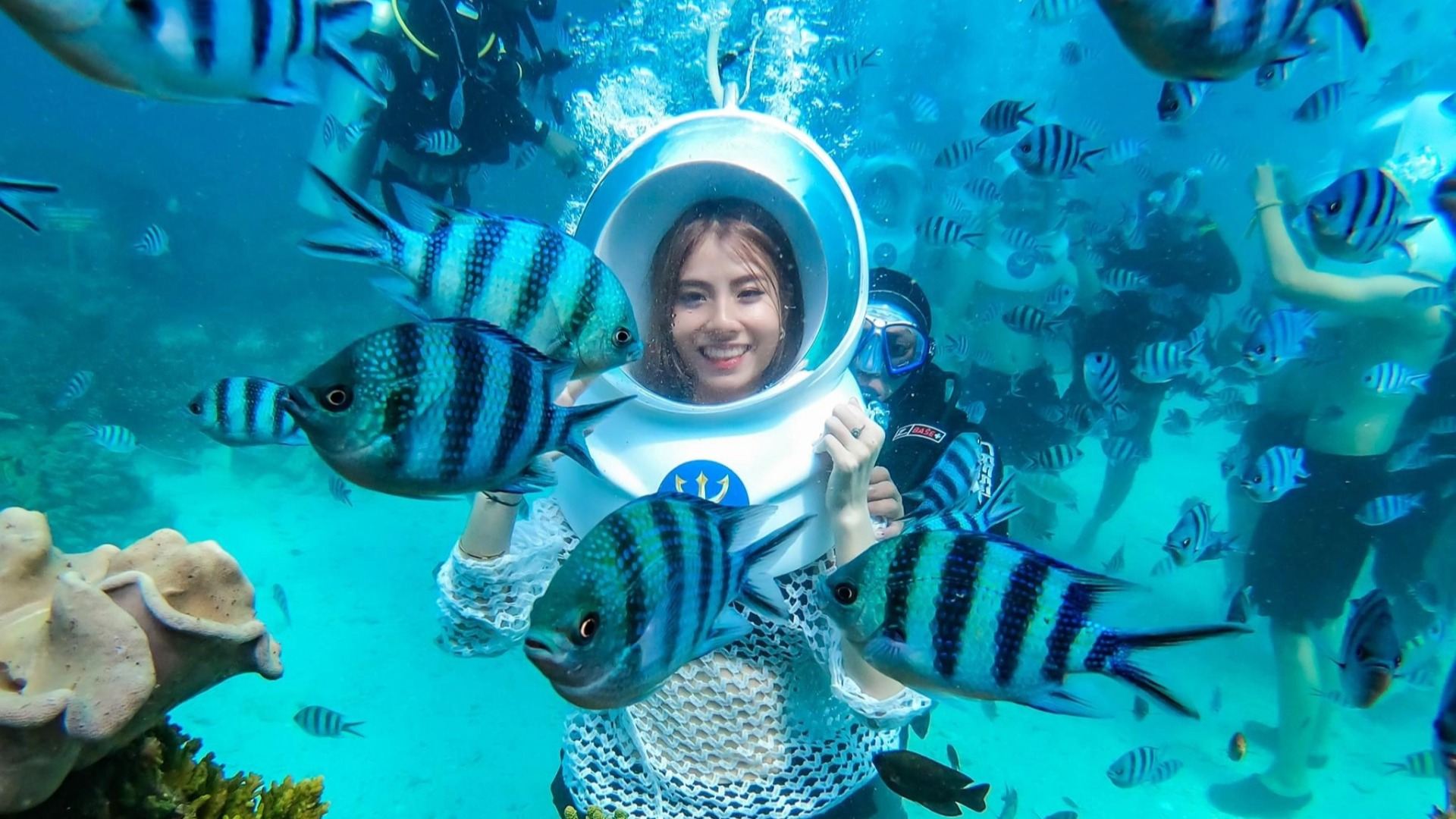 Phu Quoc Island Coral Park + Snorkeling/Seawalker/jet ski/cable car + speedboating 1-day tour