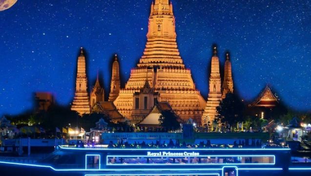 กรุงเทพฯ: ล่องเรือรอยัลปริ๊นเซสที่ท่าเรือเอเชียทีค เดอะ ริเวอร์ฟรอนท์