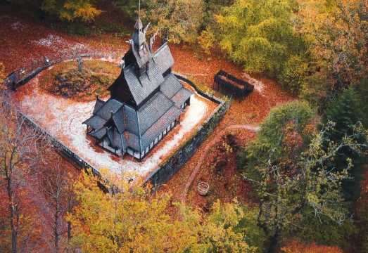 Norway + Fløyfjellet + Fantoft Stave Church + Bryggens Museum day tour