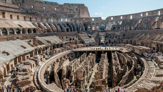 Arène du Colisée et Forum romain + Visite guidée