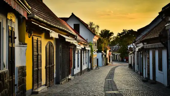 Szentendre artist's village half-day boat tour from Budapest