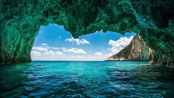 Laganas Zakynthos: Marathonissi, cuevas de Keri y avistamiento de tortugas