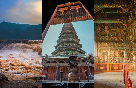 小西天+廣勝寺+山西壺口瀑布一日遊·景點講解*多選團型*純玩