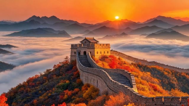 北京慕田峪長城ワンデーツアー【たっぷり5時間観光・送迎バス付き】