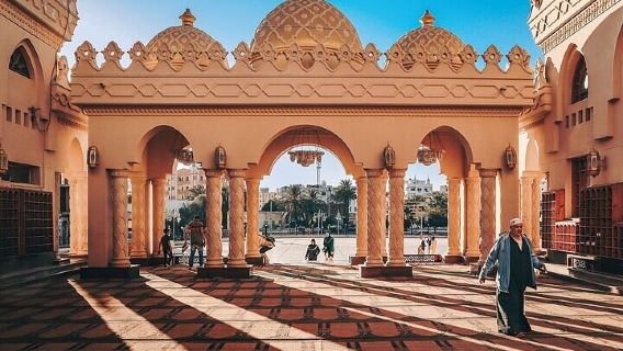 Visite guidée privée de la ville d'Hurghada : mosquée, shopping et transfert