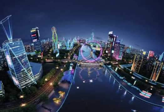 Hangzhou Suspended Glass Art Museum (270° giant screen + suspended walkway + naked-eye 5D technology)