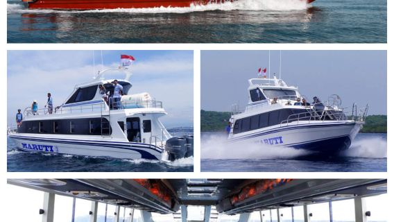 Ticket de bateau rapide de Bali (Sanur) à l'île de Nusa Penida (Aller simple / Aller-retour)