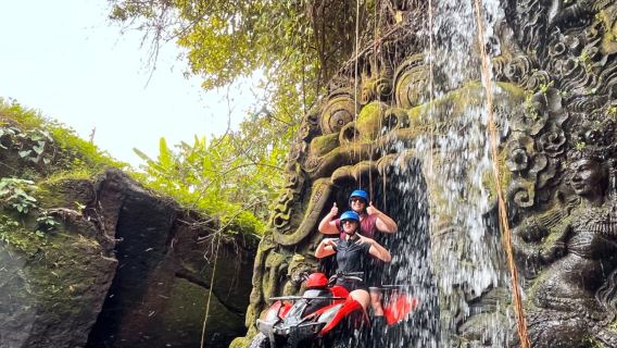 ประสบการณ์ขี่รถ ATV ถ้ำบารองในบาหลีและอาหารกลางวัน