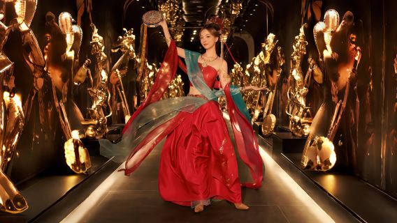 Shanghai Dunhuang Silk Road Feast: Apsara Costumes, Styling & Grotto Live Show