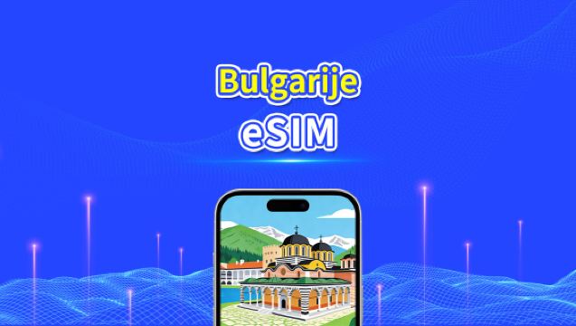 Bulgarije eSIM | 4G/5G | hoog snelheidsnetwerk | Dagelijks/totaal datapakket | 24-uurs facturatie | 1-30 dagen | QR-code