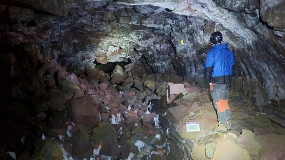 Geological Lava Tunnel Adventure - Arnarker Cave