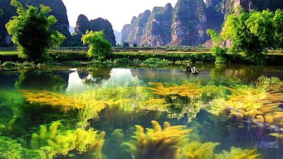 Ninh Binh | Van-Long-Naturschutzgebiet & Erlebnis im ländlichen Dorf