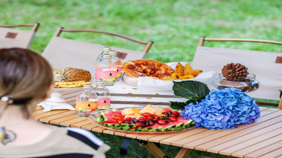 深圳悅野露營地·不過夜露營【親子家庭團建首選/戶外烤肉火鍋+露天電影、營火、飛盤】