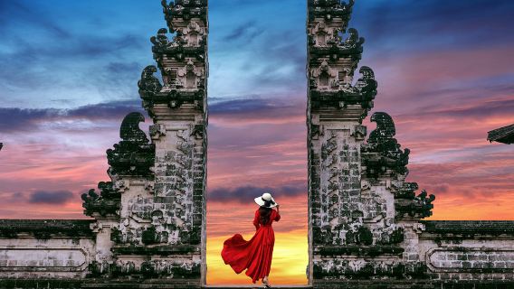 Templo Lempuyang + Tirta Gangga + Pueblo Tenganan + Kurutagosa [Tour privado/Recogida en el hotel/Arreglos disponibles]