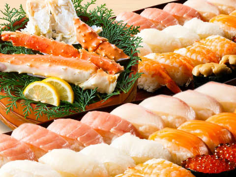 【Kizunasushi-東京】吞拿魚自助任食+鮮美帝王蟹選項