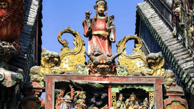 Guangzhou 1-day Tour: Shawan Ancient Town + Chen Clan Ancestral Hall + Museum of the Nanyue King + Pearl River Night Cruise (Bilingual Service in Chinese and English)