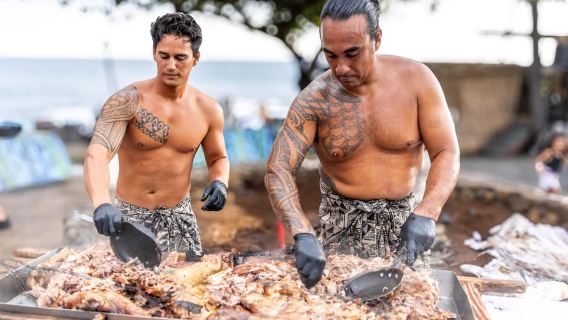 Kailua-Kona: Luau de los Viajeros del Pacífico con cena buffet