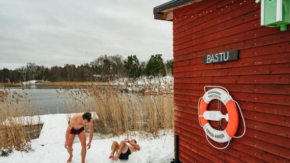 Stoccolma: kayak invernale, fika svedese e sauna calda