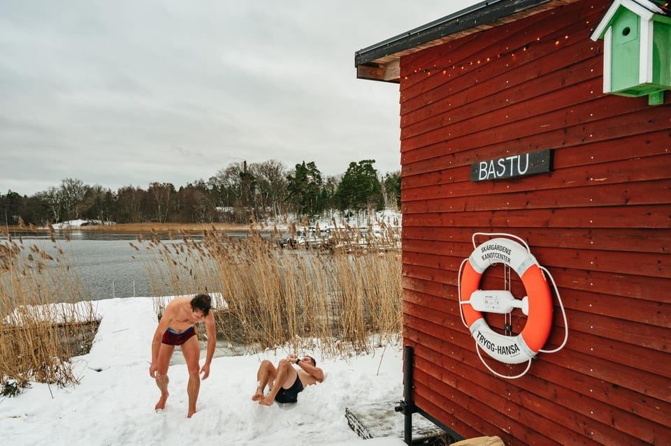 Stoccolma: kayak invernale, fika svedese e sauna calda