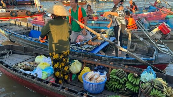 Can Tho: Mercato galleggiante e canali di Cai Rang