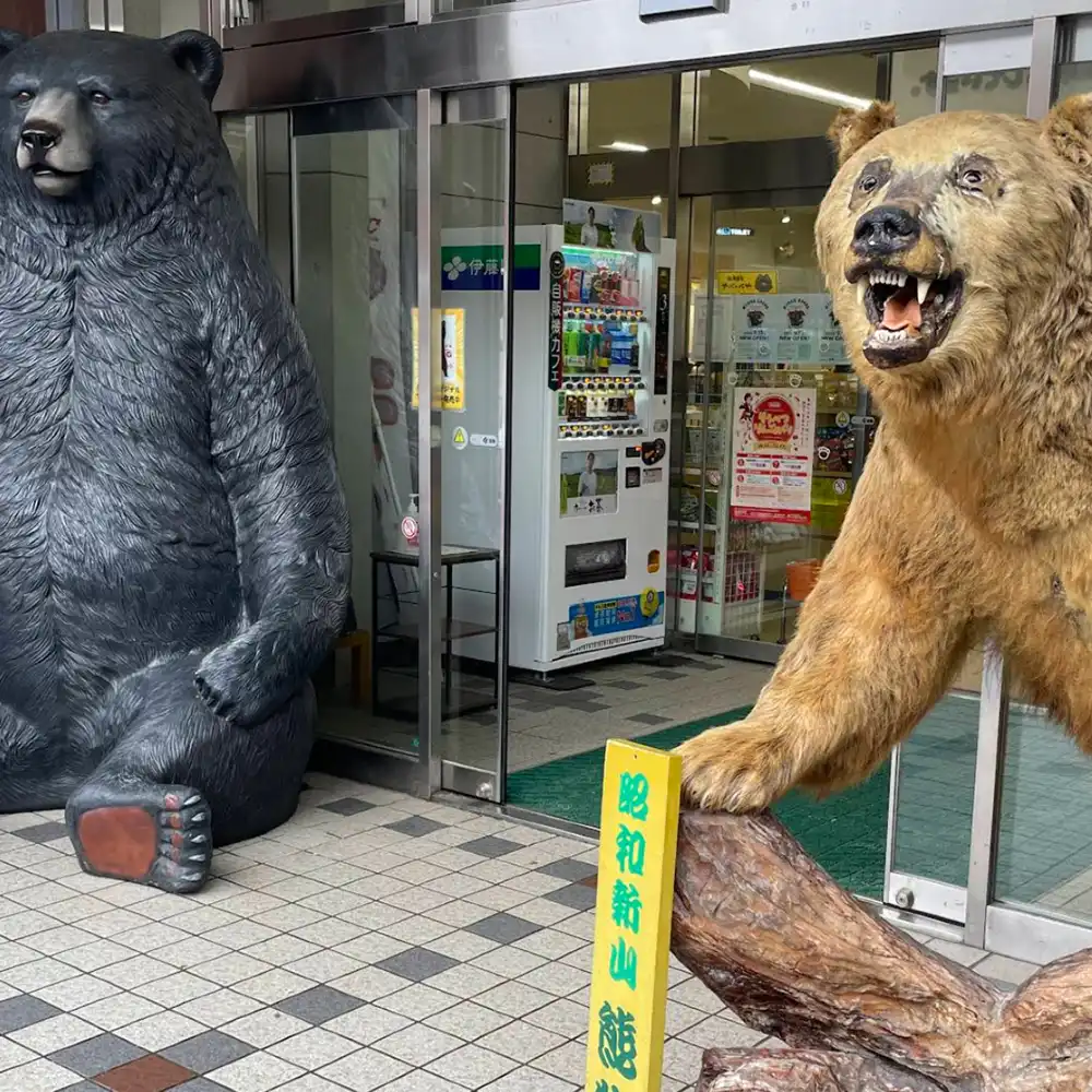 昭和新山熊牧場・昭和新山・サイロ展望台・地球岬展望台・支笏湖