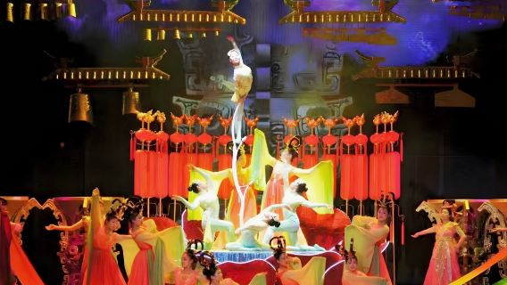 Pechino Red Theatre - Biglietto per lo spettacolo di acrobazie multimediali "Heroes of Shu"