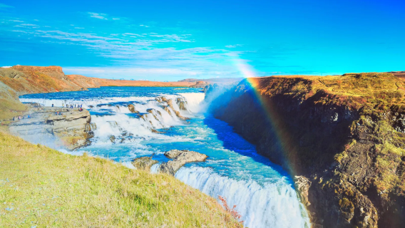 Klassieke eendaagse tour naar de Golden Circle van IJsland: Gullfoss-waterval + geiserbekken + nationaal park Thingvellir