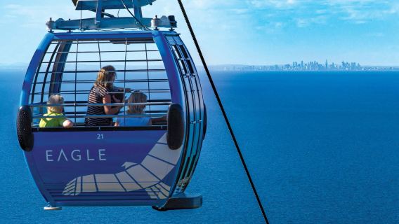 Billete de teleférico ida y vuelta para el Eagle Teleférico en Arthur's Seat, Península de Mornington, Australia