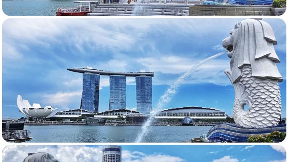 新加坡一日精華遊|魚尾獅+濱海灣雙花園+河遊船+多元文化街區