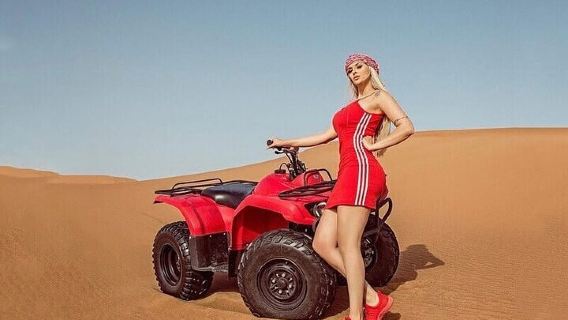 ทัวร์ซาฟารีทะเลทรายแดงดูไบ พร้อมขี่รถ ATV ขี่อูฐ และชมการแสดงสด