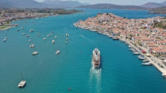 Cruzeiro de um dia pelas Ilhas Sarônicas na Grécia: Hidra + Poros + Aegina | Inclui almoço