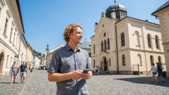 Banská Štiavnica District Audio Lawatan: Legenda Perlombongan & Warisan Suci