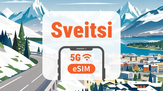 Sveitsi 5G eSIM | Kaksoisverkko • Kaikki AI & TikTok | 1–30 päivää | QR-koodi
