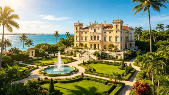 Miami: tour guidato di 2 ore al Museo e Giardini Vizcaya
