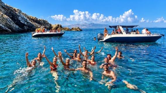 Sarande: Krorez Beach ,Hidden Cave &Small -Group Boat Tour
